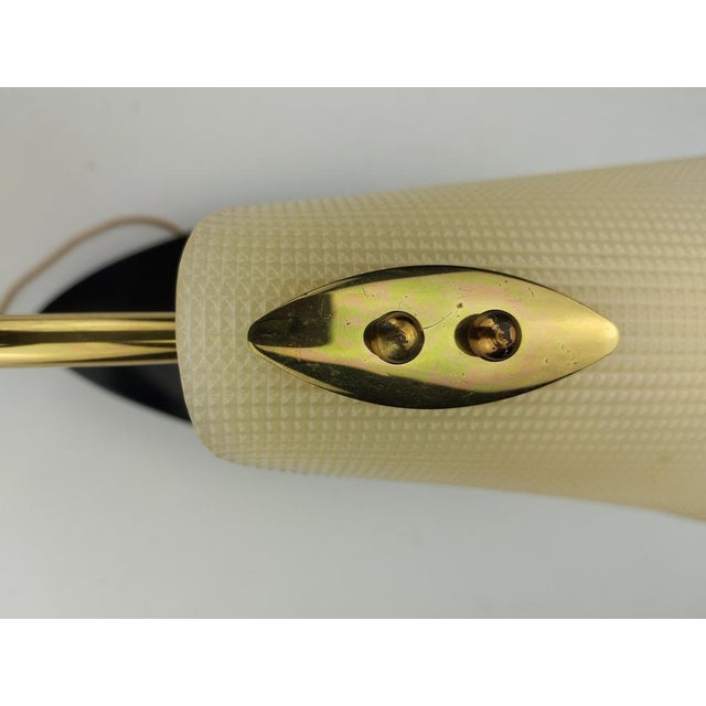 Metal Mid-Century Plastic Wall Lamp, 1950s For Sale - Image 7 of 14