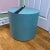 1980 Teal Blue Formica Medium Tall Pedestal For Sale In New York - Image 6 of 7