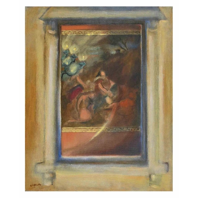 Roberto Cuccaro, The Vision, Original Oil on Canvas, 2015 For Sale - Image 4 of 4