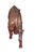 Brown Manfred Gettman Attrib. Brown & Black Obsidian Bull Sculpture. Germany, 20th C. For Sale - Image 8 of 10