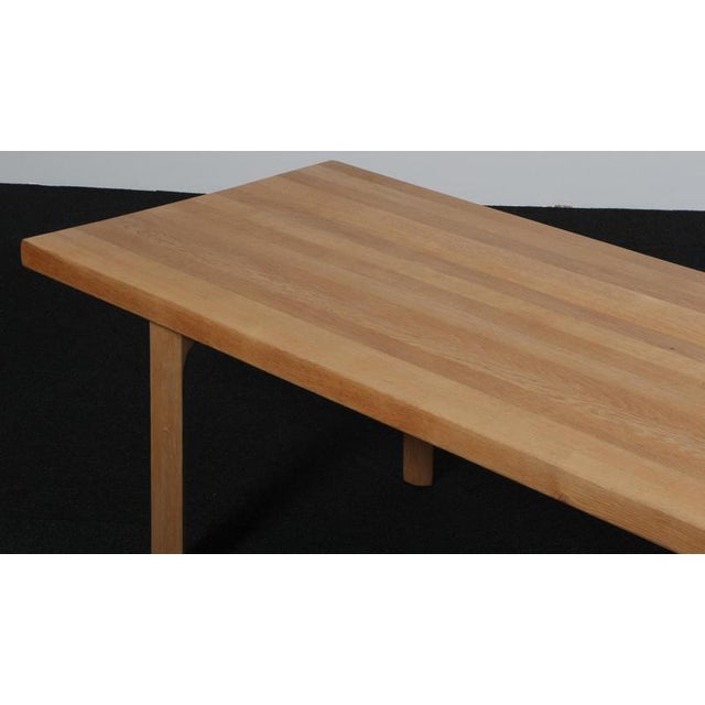 Coffee Table in Oak by Illum Wikkelsø, 1960s For Sale - Image 4 of 7