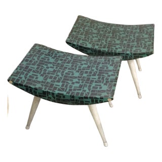 1950s Mid Century Stools For Sale