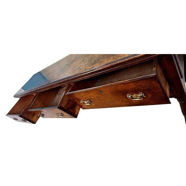 An Extremely Attractive Large Early 18th Century English George I Period Oak Dresser Base, Or Sideboard, Retaining Good...