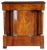 Empire Demi-Lune Chest of Drawers in Mahogany and Veneer, 1810s For Sale