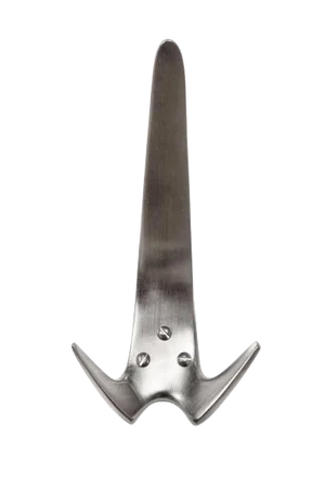 Carl Auböck Model #4056 Nickel-Plated Hook