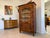 Antique Walnut Biedermeier Display Cabinet For Sale - Image 13 of 16