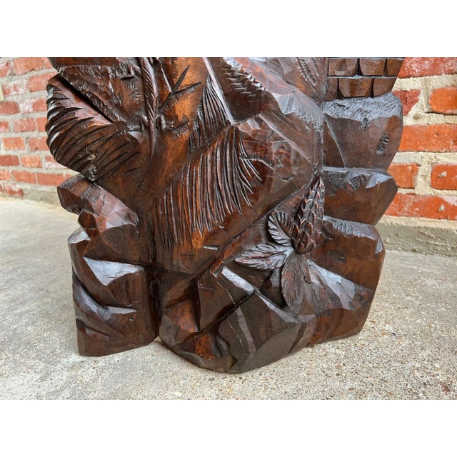 Brown Antique French Carved Wood Wall Sculpture the Gleaners by Jean Francois Millet For Sale - Image 8 of 13