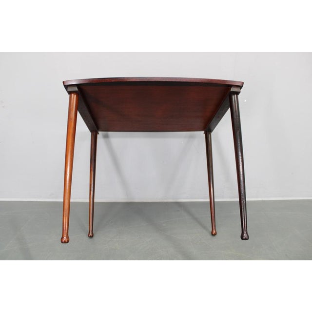 Mid-Century Modern Danish Nesting Tables in Wood and Veneer, 1960s, Set of 3 For Sale - Image 10 of 12