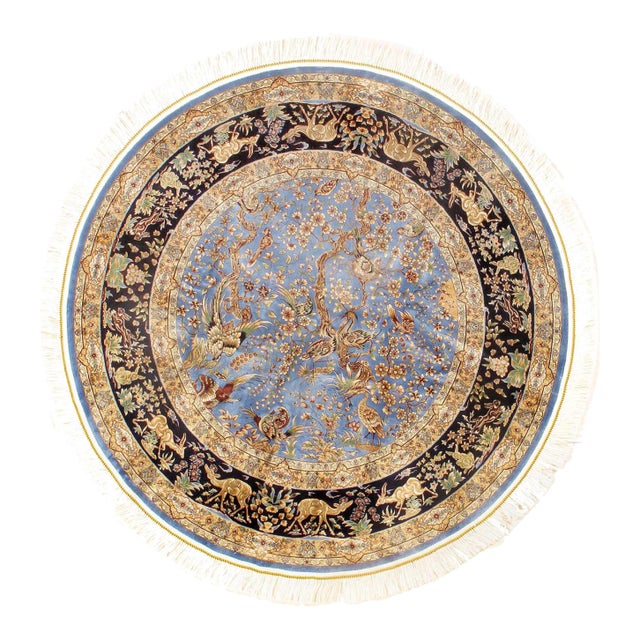 Pasargad DC Exquisite Design Paris Palace Fine Power Loom v. Silk Rug For Sale