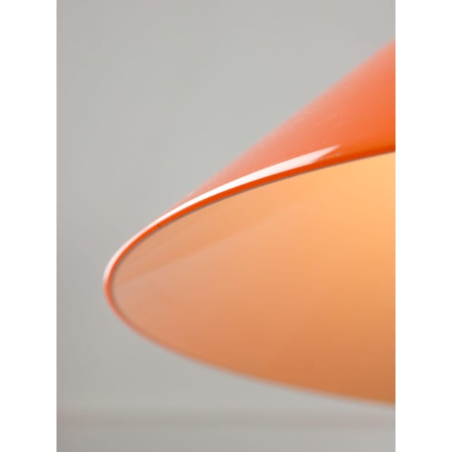 Mid-Century Modern Orange Pendant Lamp from Guzzini, 1960s For Sale - Image 6 of 18