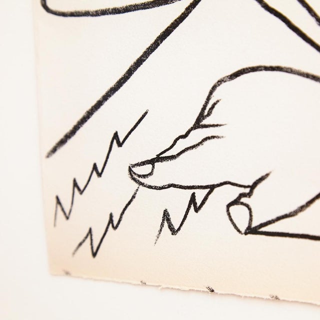 White Françoise Gilot, The Reader, 1951, Lithograph, Framed For Sale - Image 8 of 10