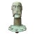 Vintage Steampunk Patinated Resin Bust of Man For Sale