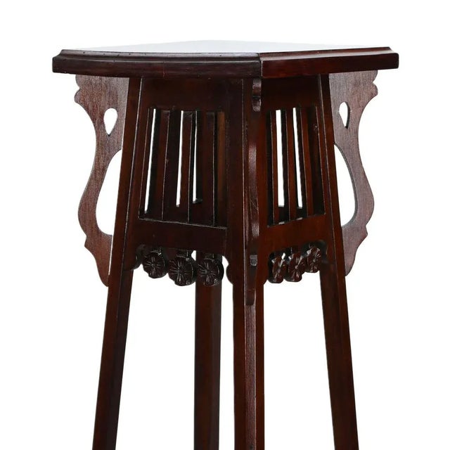 Wooden Console Table, 1890s For Sale - Image 4 of 6