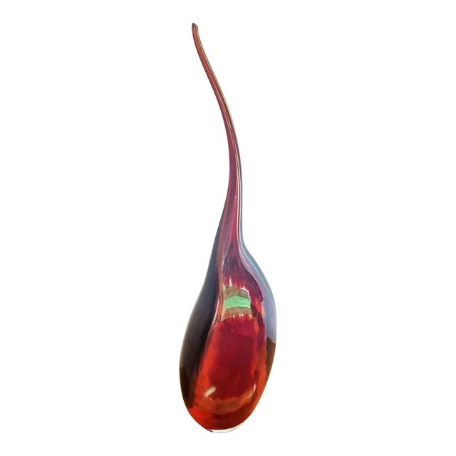 Murano Glass Sculpture by Alessandro Barbaro, 1980s For Sale - Image 7 of 8
