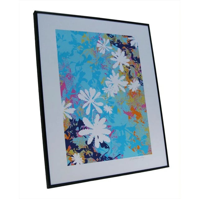 Contemporary Contemporary Botanical Colorful Graphic Art Print For Sale - Image 3 of 5