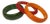 Bakelite Style 1940's Carved Bangle Bracelets, Set of 3 For Sale