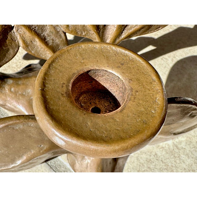 Bronze Art Candleholders from Michael Harjes, Germany, 1960s, Set of 2 For Sale - Image 13 of 18