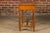 Mid 20th Century English Pine Faux Bamboo Desk with Two Drawers and H-Form Cross Stretcher For Sale - Image 9 of 12
