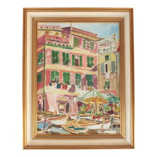 Minori, 1960s, Oil on Canvas, Framed For Sale