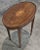 Traditional Late 20th Century Baker Mahogany Federal Style Shell Inlay Occasional Table For Sale - Image 3 of 7