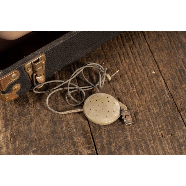 Plastic C. 1950 Salesman Sample Dahlberg Coin-Op Pillow Radio in Case For Sale - Image 7 of 11