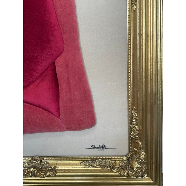Artist’s Proof 1980s Textile Wall Art by Shadrak – Oversized Framed Statement Piece For Sale - Image 10 of 13