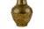 Pair of Vintage Chinese Etched Brass Vases For Sale - Image 9 of 11