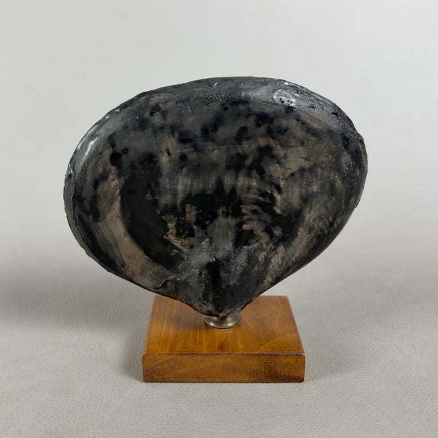 Signed Majolica Sculpture of a Cyclist by Ghini, 1960s For Sale - Image 4 of 11