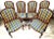 French Provincial Dining Chairs Vintage Set of 6 For Sale - Image 4 of 12