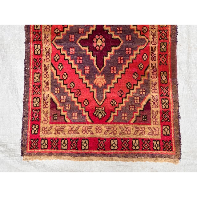 Antique Qashqai-Shiraz Tribal Runner Rug - 2'9" X 7'1" For Sale - Image 6 of 11