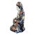 An unusual and highly decorative Japanese porcelain figure depicting Jigoku Dayū, the legendary Hell Courtesan, produced...