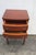 Tall Bow Front Mahogany Nightstand Side End Table 6163 For Sale - Image 10 of 15