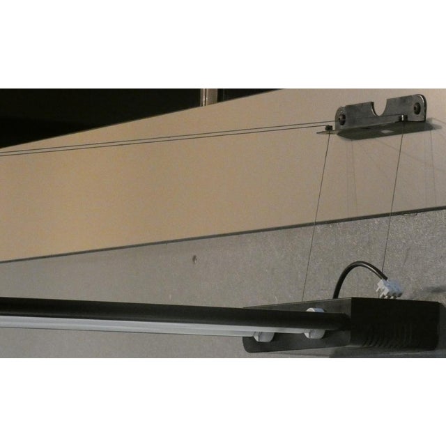 Metal Fluorescent Wall Lamp from Zerbetto, 1980s For Sale - Image 7 of 15