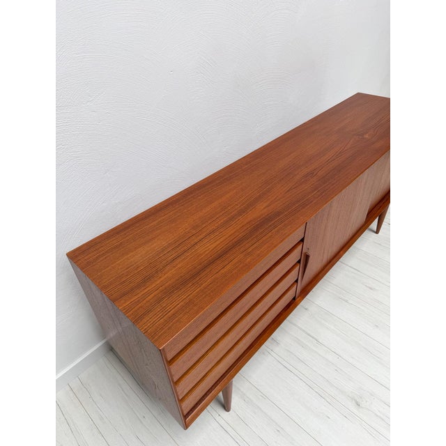 Vintage Danish Model 18 Sideboard in Teak by Gunni Omann for Omann Jun, 1960s For Sale - Image 12 of 13