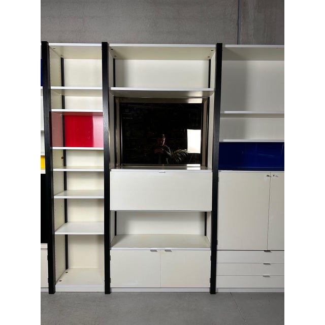 Wood Vintage Wall Cabinet from Hörz, 1970s For Sale - Image 7 of 18