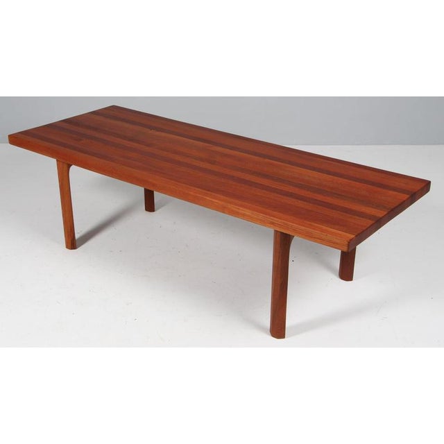 Coffee Table in Teak by Illum Wikkelsø, 1960s For Sale - Image 6 of 7