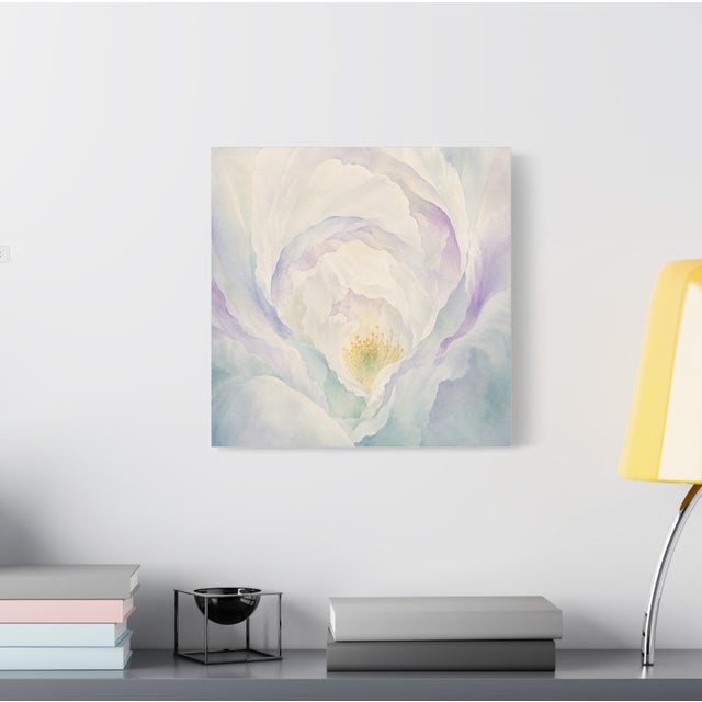 Atelier Aria Lumae Peony Symphony Aquarelle Fine Art Cotton Rag Panels Set of 3 For Sale - Image 13 of 18