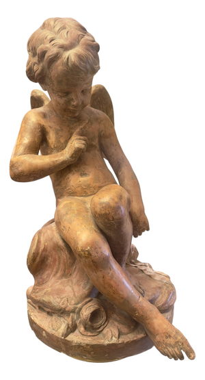 French Terracotta Figure by Etienne Maurice Falconet
