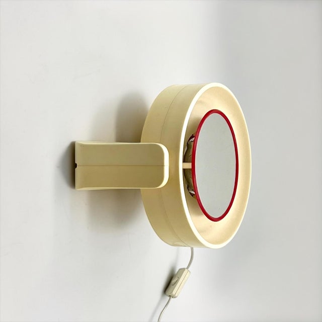 Space Age Lighted Vanity Mirror by Allstar, West Germany, 1960s For Sale - Image 10 of 12