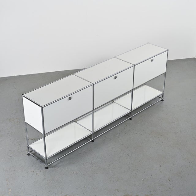 Sideboard with Three Doors from USM Haller, Switzerland, 1970 For Sale - Image 14 of 18