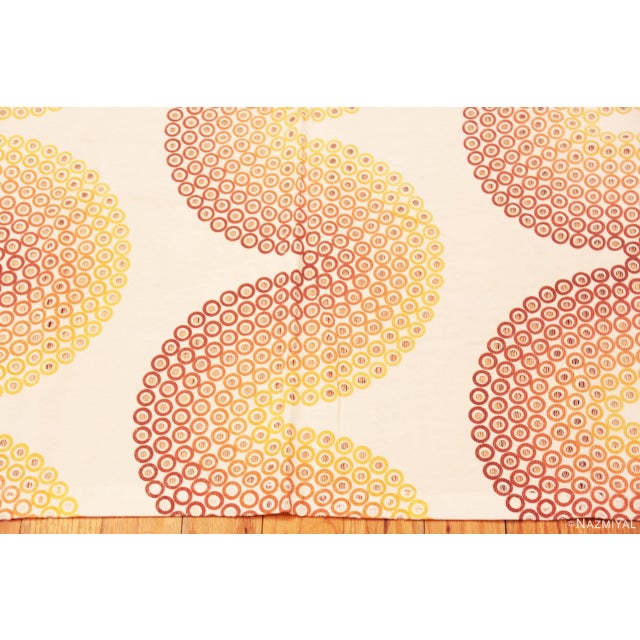 Nazmiyal Collection Vintage Danish Verner Panton "Curve" Curtain Pair For Sale - Image 9 of 9