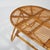 Wicker Coffee Table with Oval Top, 1950s For Sale - Image 9 of 15
