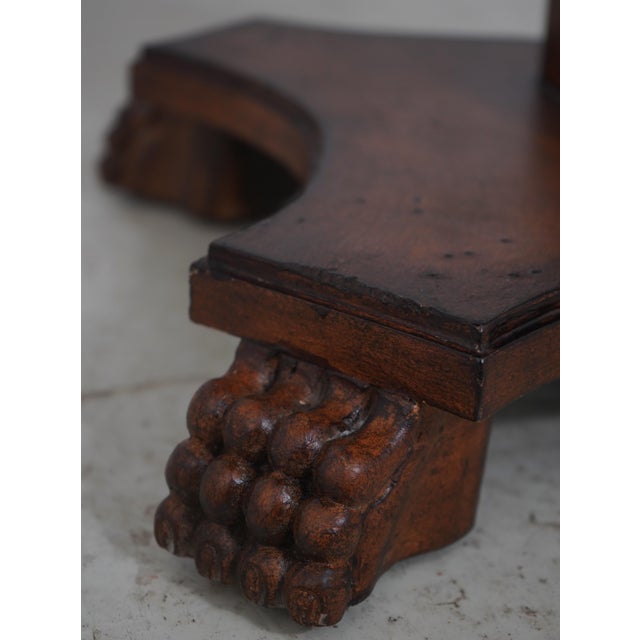 Maitland Smith Attributed Marble Top Continental Occasional Table For Sale - Image 15 of 17