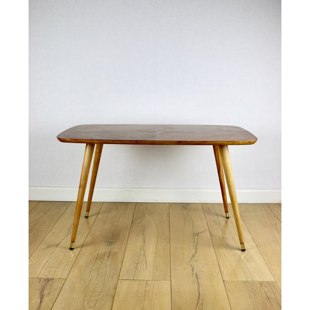 Vintage Swedish Coffee Table in Walnut, 1970s For Sale - Image 13 of 13