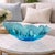 Contemporary Coastal Resin Wave Bowl For Sale - Image 4 of 6