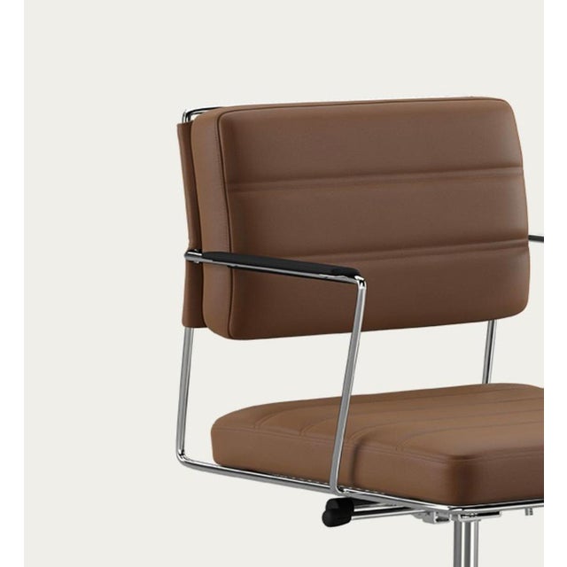 One Collection Time Chair in Chrome and Upholstery from Henrik Tengler For Sale - Image 9 of 12