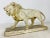 Sculpture Materials Vintage Mid Century Plaster Lion Sculpture. For Sale - Image 7 of 8