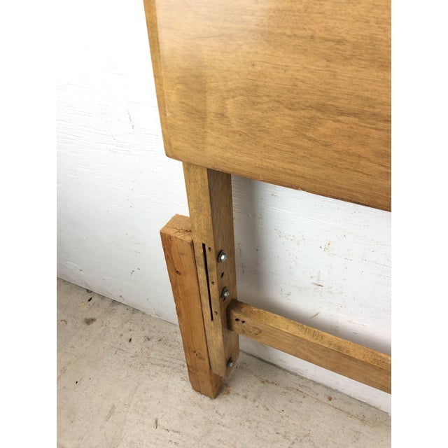 Mid Century Modern Full Size Headboard by Heywood Wakefield With Sable Finish For Sale - Image 13 of 18