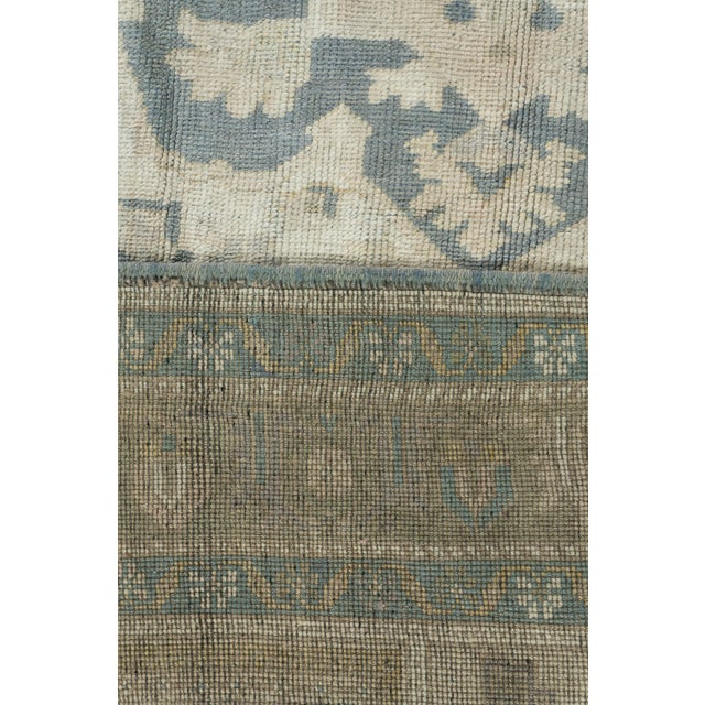 Vintage Turkish Oushak Rug 6'2 X 9'8 For Sale - Image 4 of 9