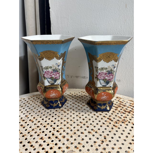 Italian Vases, 1950s, Set of 2 For Sale - Image 9 of 9